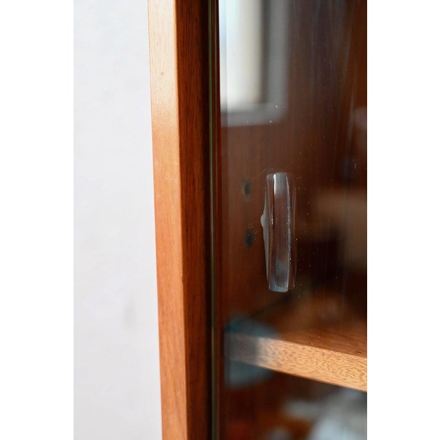 Modernist Display Bookcase in Teak and Brass, 1960s For Sale - Image 16 of 18