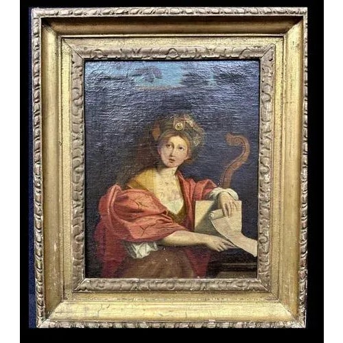 18th Century Italian School "Sybile" H.s.t. bears a signature, oil on canvas 37cm x 30cm good condition This piece is...