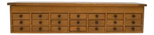 1940s Vintage Watchmakers Cabinet