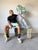1980s Vintage Handmade Sculptural Art Garden Bench – Signed For Sale - Image 4 of 12