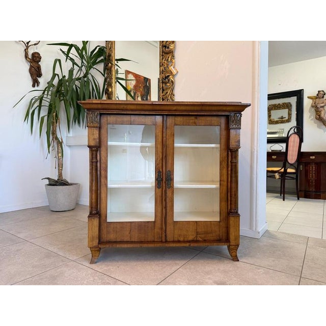 Empire Display Cabinet Top in Ash Wood, 1810 For Sale - Image 16 of 16