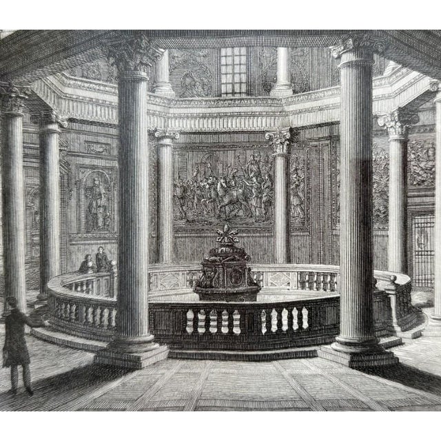 Glass 1843 George Belton Moore Engraving of San Giovanni in Fonte For Sale - Image 7 of 13