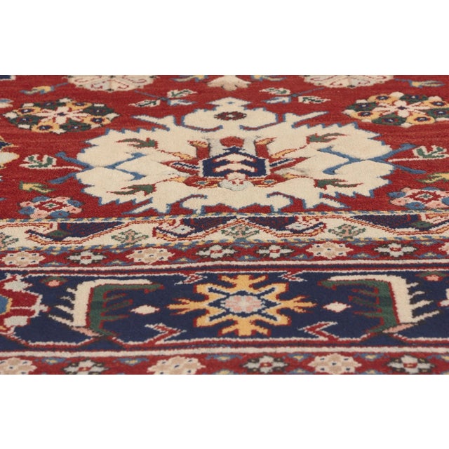 Late 20th Century Vintage Turkish Oushak Rug, 08'03 X 09'07 For Sale - Image 4 of 10
