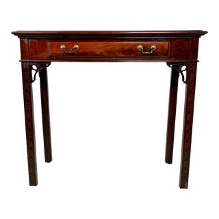 Vintage Mahogany Console Table For Sale