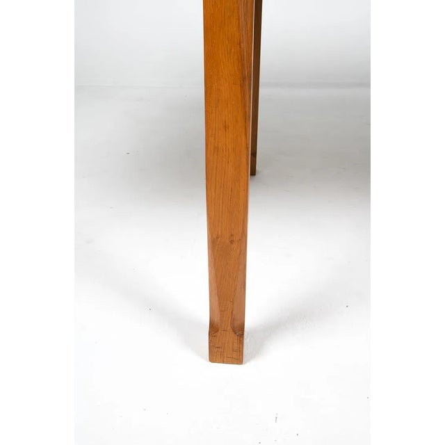 1970s Vintage Danish Oak Extending Dining Table in the Manner of Henning Kjærnulf For Sale - Image 11 of 13