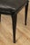Italian Art Deco Style Set of Eight Ebonized Dining Chairs For Sale In Philadelphia - Image 6 of 18