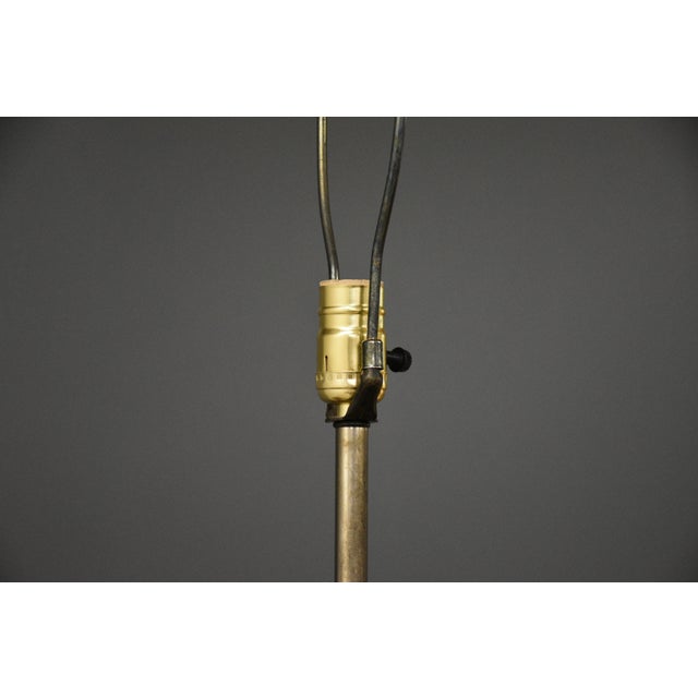 Bronze 1970s Brutalist Bronze Table Lamp by Richard Barr for Laurel For Sale - Image 8 of 8