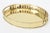 Bauhaus Vintage Brass Square Perforated Serving Tray Barware With Handles, 1980's For Sale - Image 3 of 10