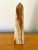 Grand Tour Late 20th Century Neoclassical Solid Onyx Marble Green and Brown Obelisk For Sale - Image 3 of 8
