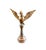 European Carved Wood Bird Sculpture on Finial 10.25" H For Sale In New York - Image 6 of 7
