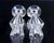 Crystal Table Candlesticks by Le Perle for C&F, Set of 2 For Sale - Image 6 of 14
