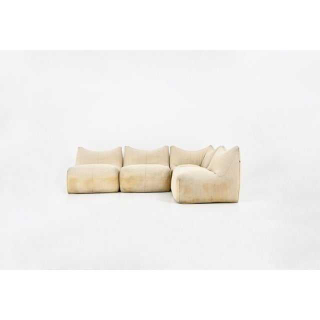 Le Bambole Modular Sofa by Mario Bellini for B&B Italia, 1970s, Set of 4 For Sale - Image 14 of 14