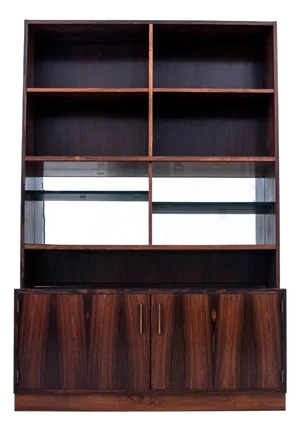 Danish Bookcase in Rosewood, 1960s