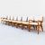 Restored 1950s Brown Saltman Solid Mahogany Dining Chairs in Edelman Leather For Sale - Image 16 of 18