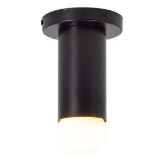Deep Flush Mount Black, by Research.Lighting, Modern, Minimal For Sale