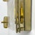 Modern Sconces in Brass and Milk White Murano Glass and Amber Glass, 2000, Set of 2 For Sale - Image 11 of 14