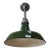Mid 20th Century Mid Century Modern Porcelain Enamel Benjamin Studios Pendant Reflector Light For Sale