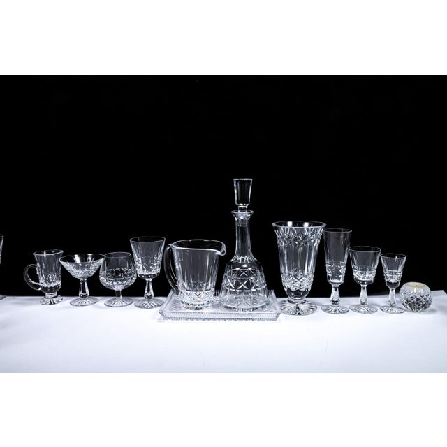 Traditional Extensive Collection of Waterford Kylemore Crystal Drinkware For Sale - Image 3 of 18