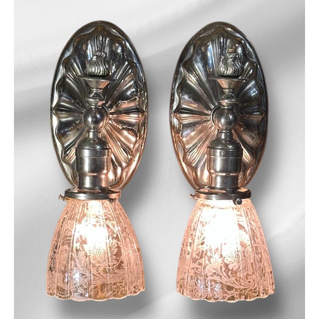 These simple, yet elegant Beardslee brand sconces are nothing short of superb! Originally these were gas electric...