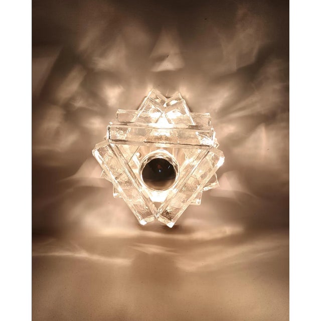 1980s Murano Glass Table Lamps from Poliarte, Set of 2 For Sale - Image 5 of 12