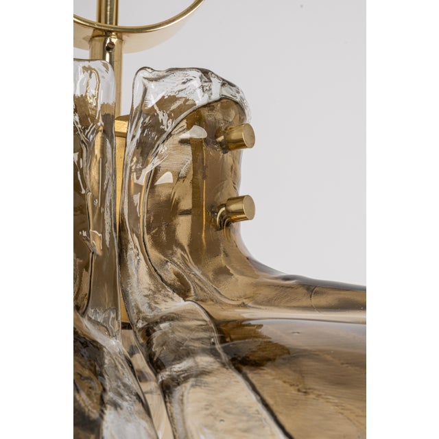 German Murano Glass Chandelier by Kalmar, 1960s For Sale - Image 6 of 15