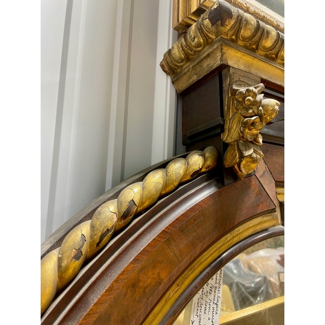 Large Antique Pier Mirror For Sale - Image 10 of 12