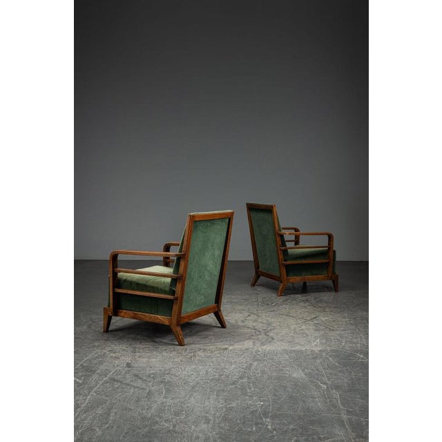 Reconstructionist Armchairs, 1950s, Set of 2 For Sale - Image 4 of 14