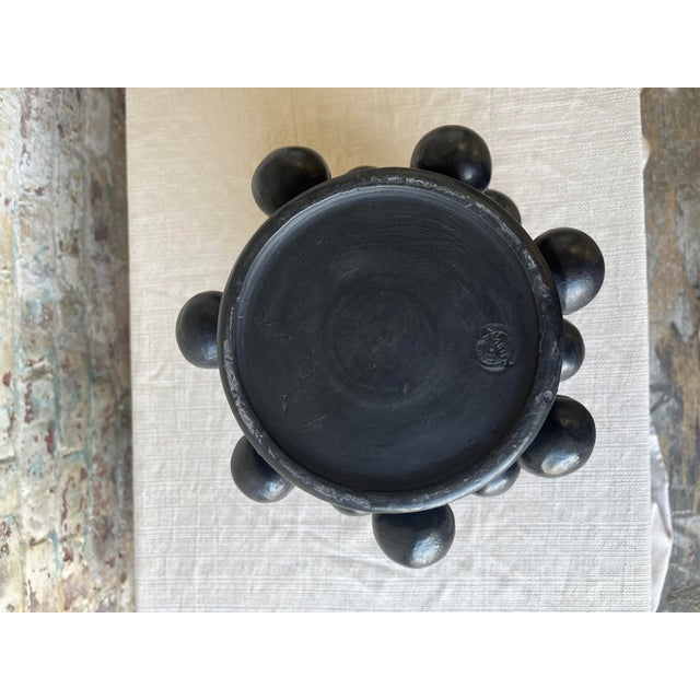 2010s Molecule Vase (Black) For Sale - Image 5 of 7