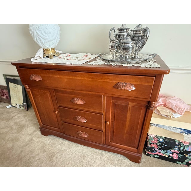 Carl Forslund Buffet/Sideboard Cherry Finish For Sale - Image 9 of 12