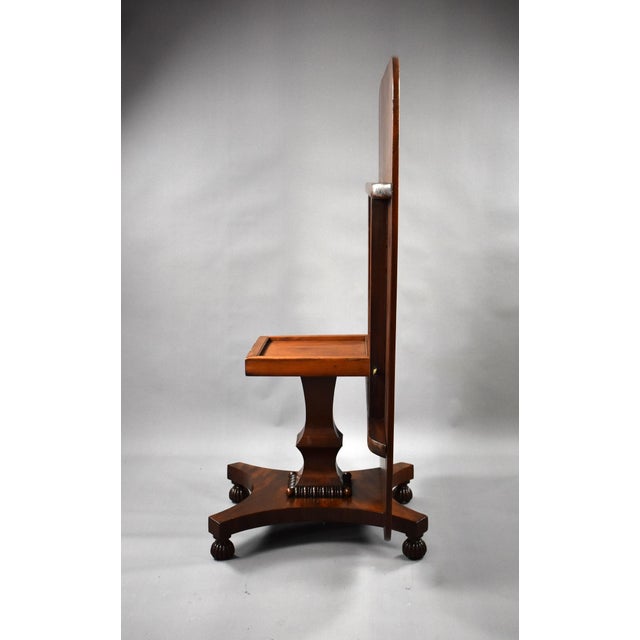 19th Century English Regency Mahogany Table For Sale - Image 4 of 9