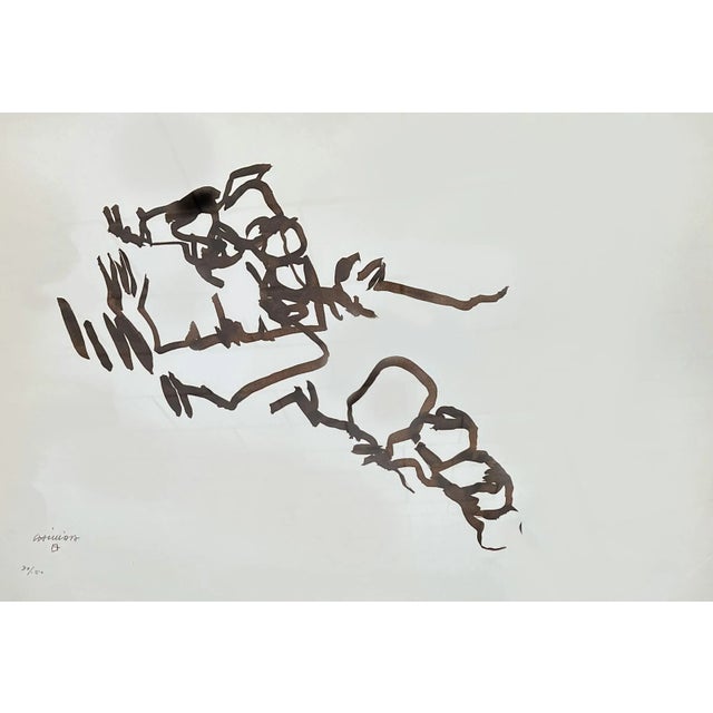Eduardo Chillida, Concordancia, 1960, Original Lithograph, 1960s For Sale - Image 4 of 4