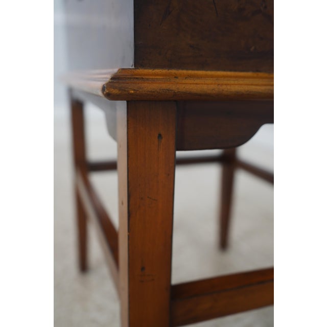 Burl Wood Lidded Box on Stand For Sale - Image 14 of 16