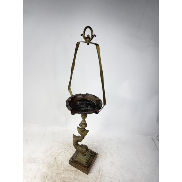 Vintage Brass Ashtray, 1920s For Sale - Image 11 of 13