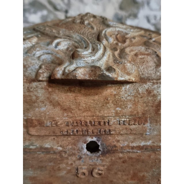 Antique French Cast Iron Jardinière, Charleville, Late 19th Century For Sale - Image 6 of 11