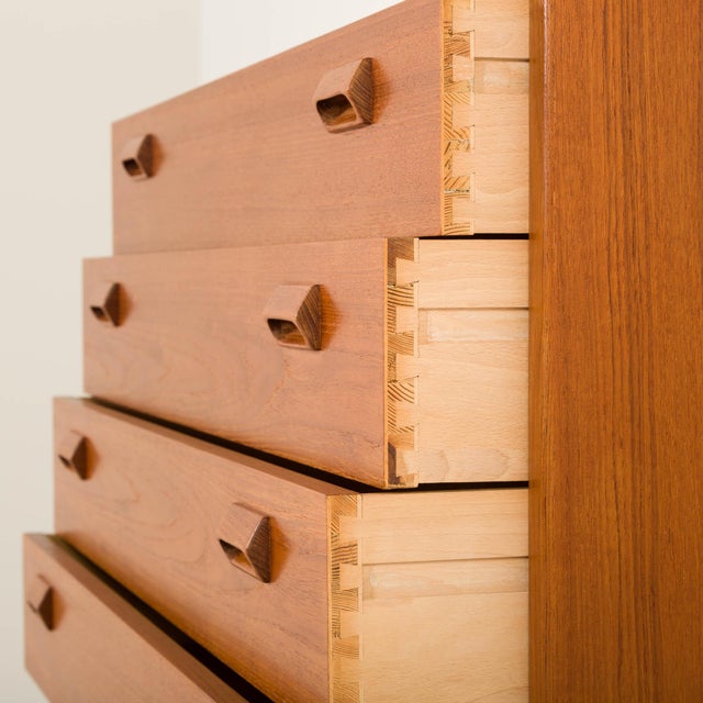 1960s Chest of Drawers by Børge Mogensen for Søborg Møbelfabrik, 1960s For Sale - Image 5 of 11