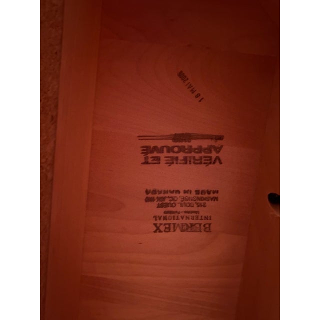 Wood Bermex International, Inc. Table Set With Four Chairs For Sale - Image 7 of 7