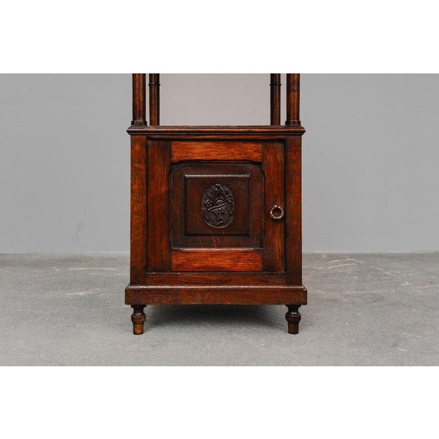 French Oak Bedside Tables, 1900, Set of 2 For Sale - Image 14 of 18
