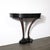 Art Deco Ebonized Walnut Wall Console W/ Acanthus Supports by Grosfeld House For Sale - Image 14 of 15