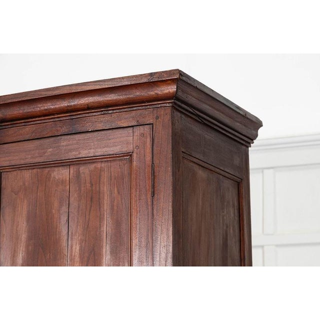 Large 19th Century French Monastery Pine Cabinet, 1890 For Sale - Image 8 of 15