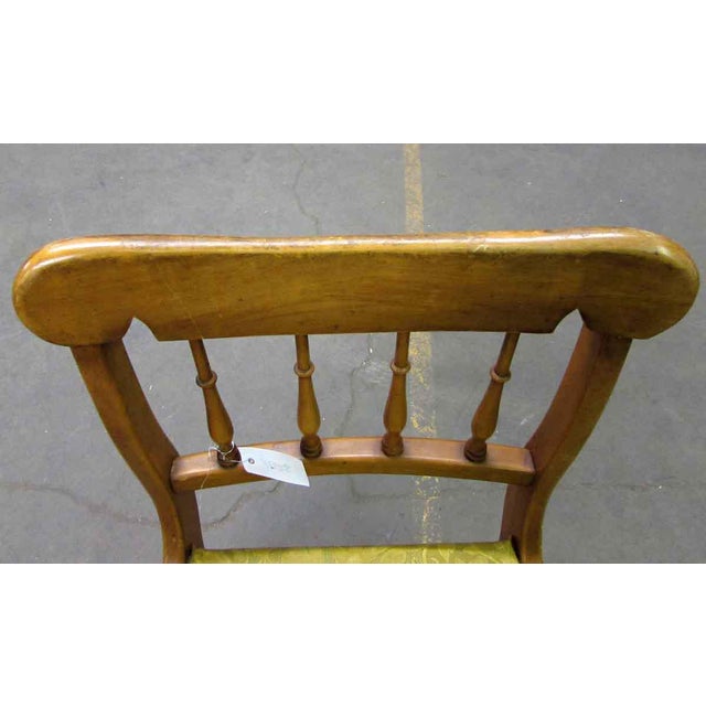 Large Rock Maple Dining Table With Chairs Set Chairish