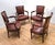 Traditional Empire Style Chairs in Leather, Set of 4 For Sale - Image 3 of 8