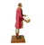 Red 18th Century Neapolitan Crèche Figure, Terracotta & Wood Elderly Man For Sale - Image 8 of 10