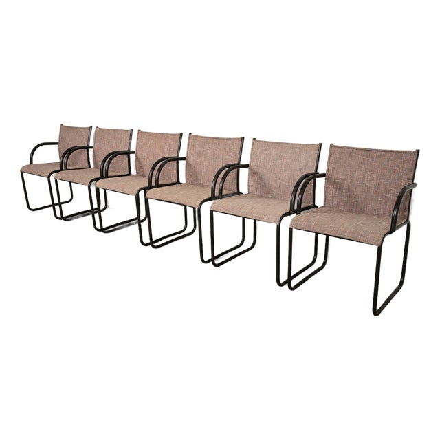 Richard Schultz for Knoll Modern Model 1407 Armchairs, Set of Six For Sale