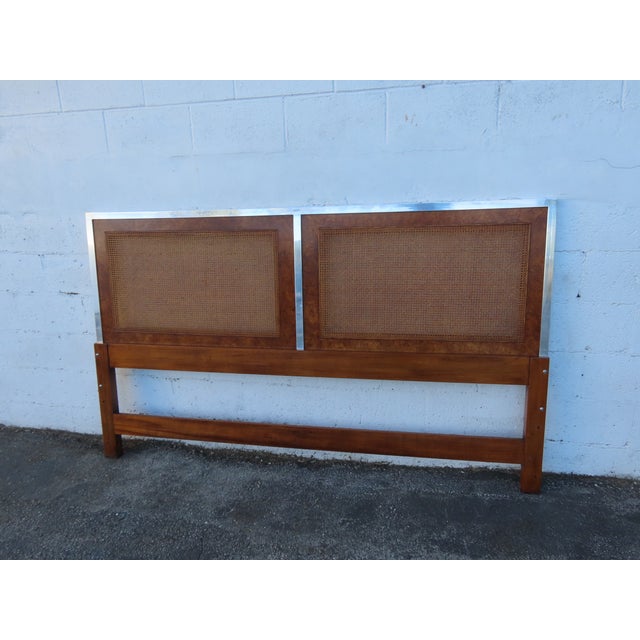 White Furniture Hollywood Regency King Size Headboard 6312 For Sale - Image 15 of 16