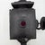 Metal Antique c.1890s Carriage Buggy Spring Candle Side Lamp W/ Red Lens For Sale - Image 7 of 9