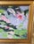 Late 20th Century Waterlilies Oil Painting For Sale - Image 9 of 14