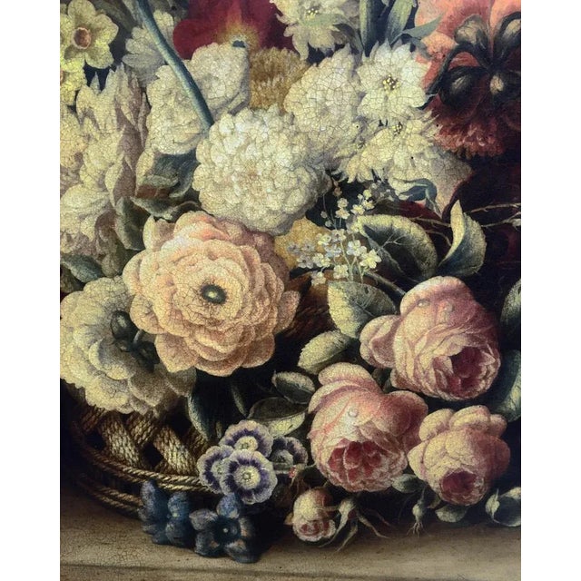 Carlo De Tommasi, Dutch School Floral Still Life, Oil on Canvas, 2013 For Sale - Image 8 of 11