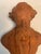 1900 - 1909 Antique Terracotta Bust Charles Dickens For Sale - Image 5 of 5