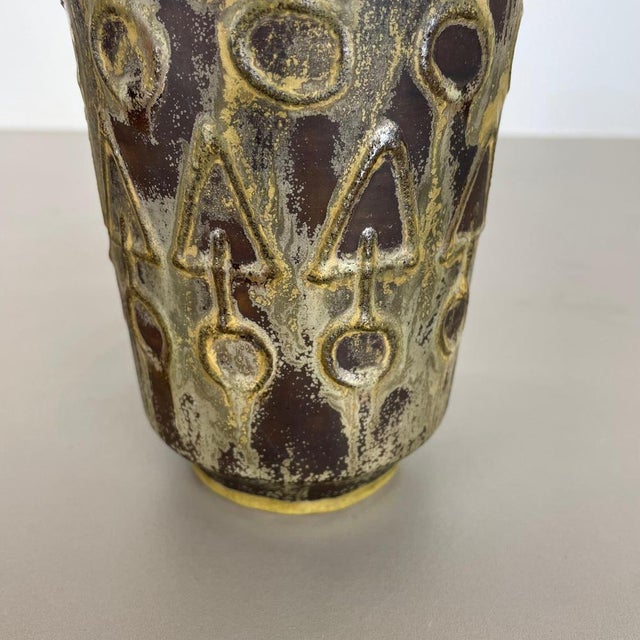 Vintage Abstract Ceramic Pottery Vase from Simon Peter Gerz, Germany, 1960s For Sale - Image 11 of 16