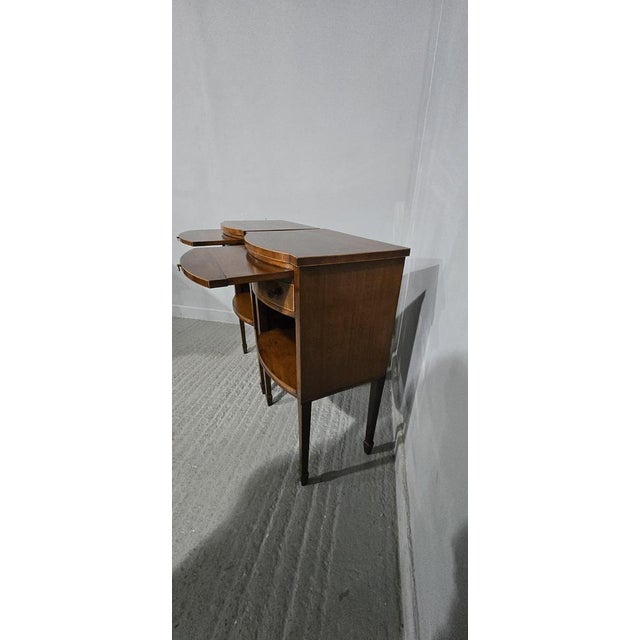 Antique English Mahogany Bedside Nightstands, 1900, Set of 2 For Sale - Image 11 of 16